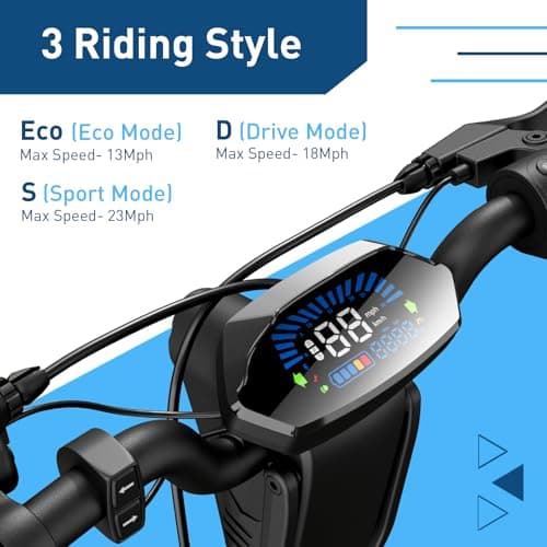 Hiboy Electric Scooter, 700W Peak Motor, 12" Pneumatic Tires, 23 Mph & 38 Miles Range, Hydraulic Suspension, Folding Commuter Electric Scooter for Adults — view 4