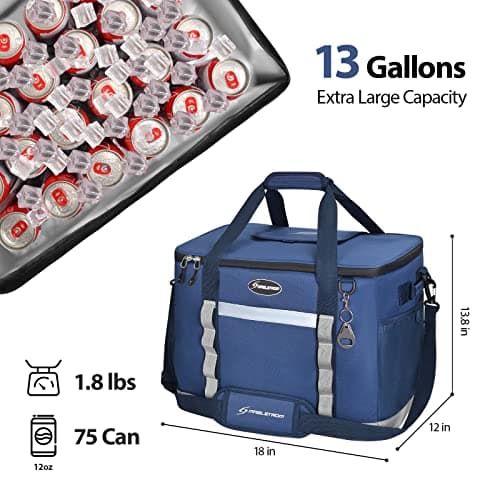 Maelstrom 75Can Soft Cooler Bag, Portable Beach Cooler with Flip-top Access — view 4
