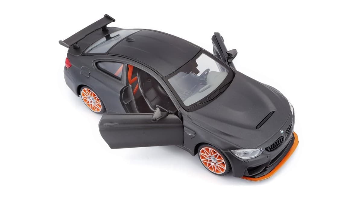 Bburago - BMW M4 GTS - Modelo de Coche Realista a Escala 1:24, Licencia Oficial BMW, Edad Recomendada 3+ Años — view 2