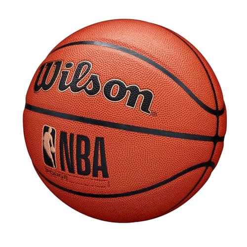 WILSON NBA Forge Indoor/Outdoor Basketball - Brown, Size 5-27.5" — view 3
