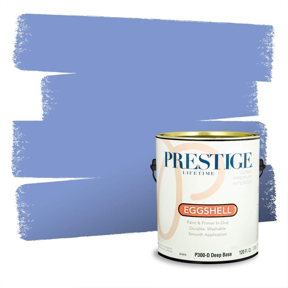 PRESTIGE Paints Interior Paint and Primer In One, 1-Gallon, Semi-Gloss, Comparable Match of Valspar* Dewdrop* — view 470
