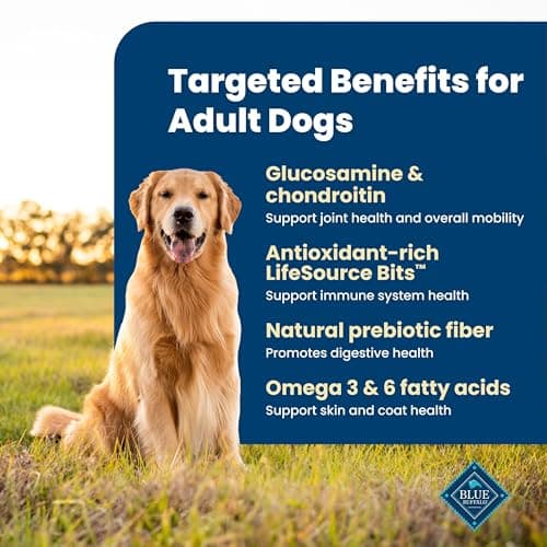 Blue Buffalo Life Protection Formula Chicken & Brown Rice Adult Dry Dog Food, Supports Immunity with Antioxidant-Rich LifeSource Bits, Promotes Healthy Muscle Development, Skin & Coat Health, 5 lbs. — view 2