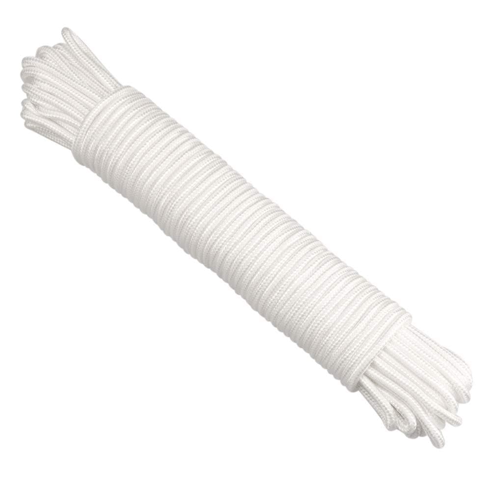 G2PLUS Cuerda 30 m x 6 mm Cuerda de Polipropileno Negro Cuerda de Amarre Cuerda de Nailon Multifuncional Carga de Rotura: 260 kg — view 3