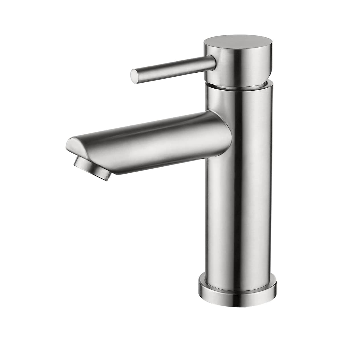 Ibergrif M11003 Grifo de Lavabo Monomando Mezclador de Baño en Acero Inoxidable con Aireador de Ahorro de Agua, Conexión G 3/8", Acabado Cromado — view 9