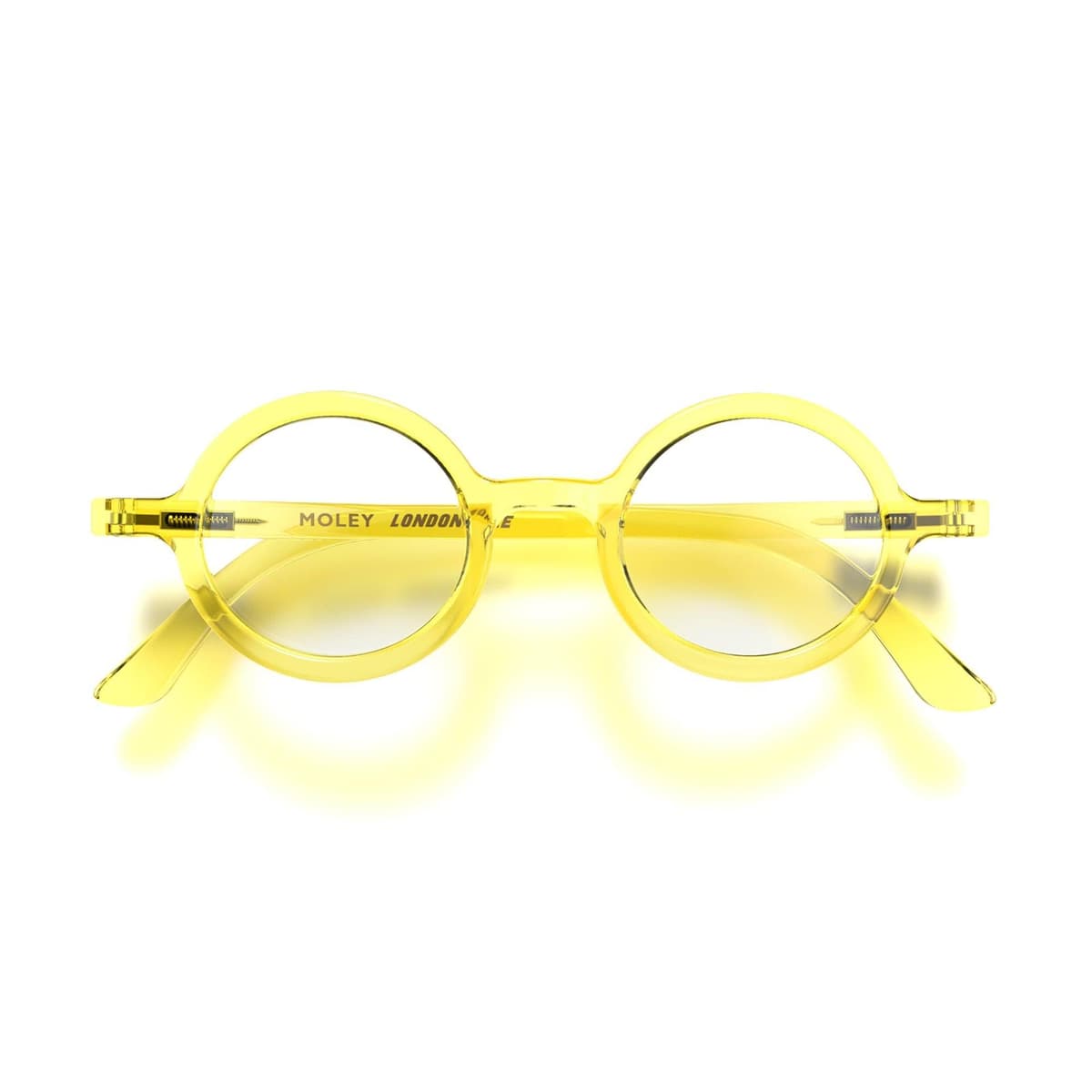 LONDON MOLE® Moley gafas de lectura | Lectores geniales de forma redonda | Hombre y mujer unisex | Bisagras de resorte — view 17
