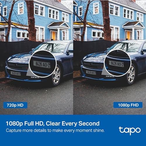 Tapo 1080p Pan/Tilt Outdoor Wired Security Wi-Fi Camera, 360° Visual Coverage, Up to 98ft Night Vision, Motion/Person Detection, Physical Privacy Mode, Works w/Alexa &Google Home(Tapo C500) — view 5