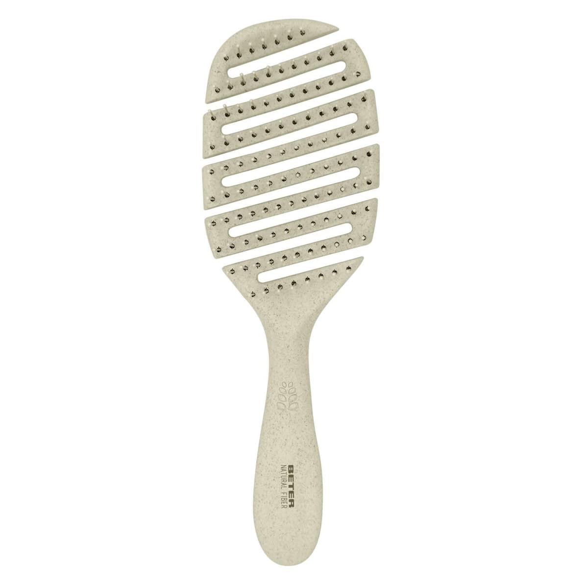 Beter - Cepillo de pelo esqueleto antitirones Natural Fiber hecho a base de fibras de trigo, Cepillo Desenredante Antienredos y Antirotura, Peinado suave y sin tirones, Para todo tipo de cabellos — view 20