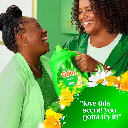 Gain Aroma Boost Liquid Laundry Detergent, Original Scent, HE Compatible, 107 Loads, 4.55L — view 9