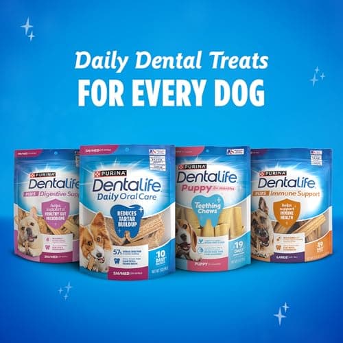 DentaLife Daily Oral Care Dog Treats for Small and Medium Dogs, Chewy Dental Treat to Freshen Breath and Fight Tartar, Chicken Flavor - 40 ct. Pouch — view 7