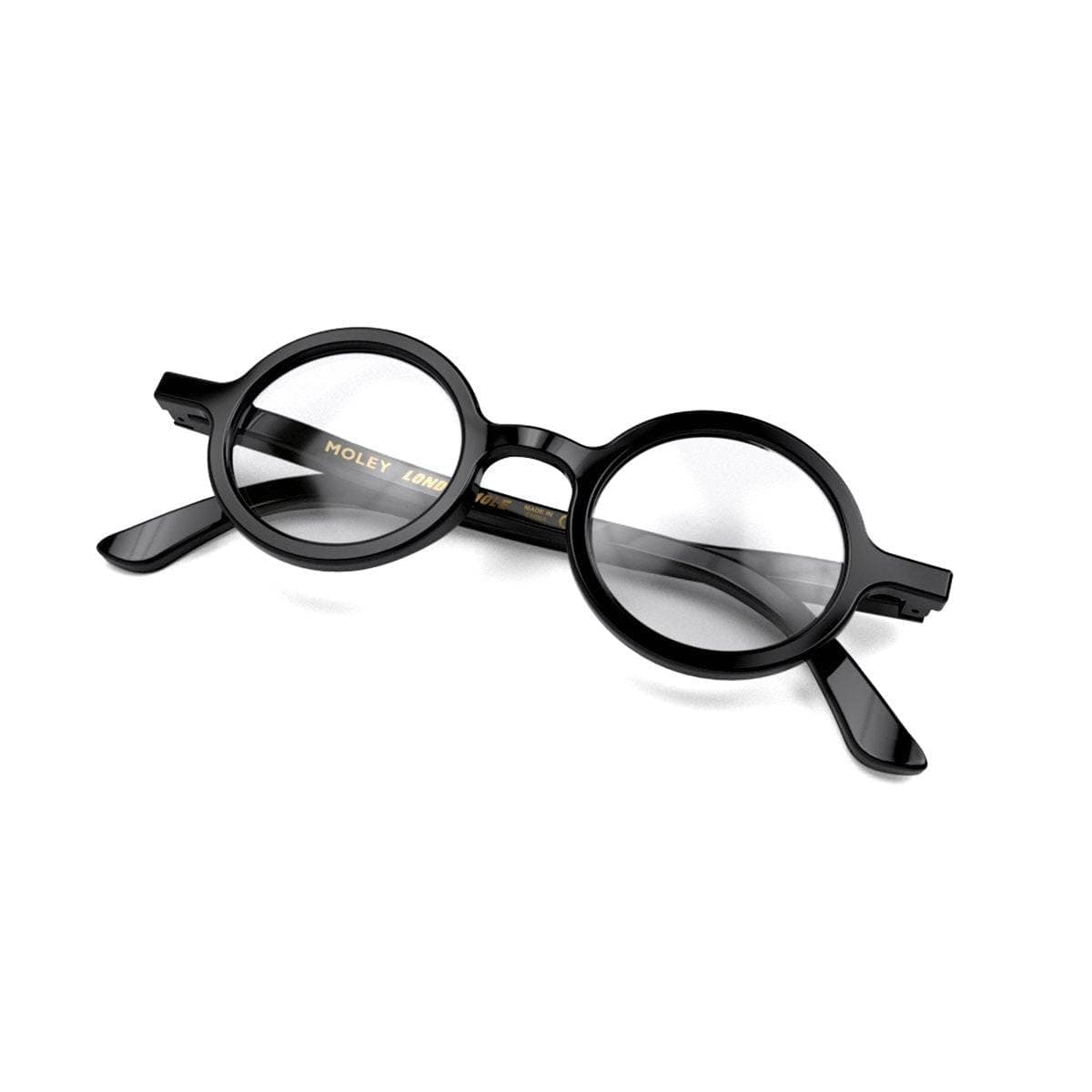 LONDON MOLE® Moley gafas de lectura | Lectores geniales de forma redonda | Hombre y mujer unisex | Bisagras de resorte — view 5