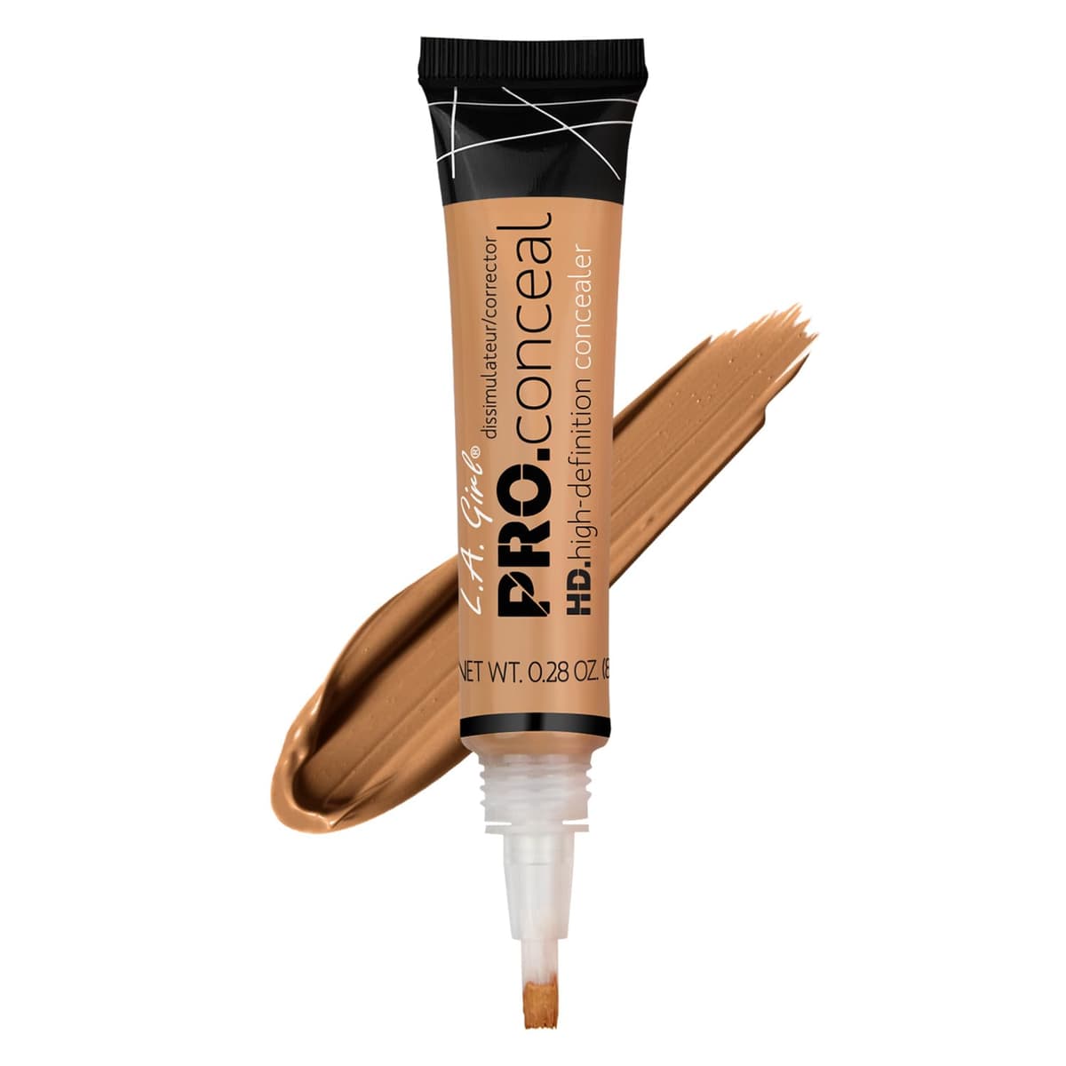 L.A. Girl - Corrector HD Pro Conceal | Cobertura completa | Aspecto natural | Minimiza líneas finas | Resistente | Larga duración, Light Yellow, 8 g — view 37