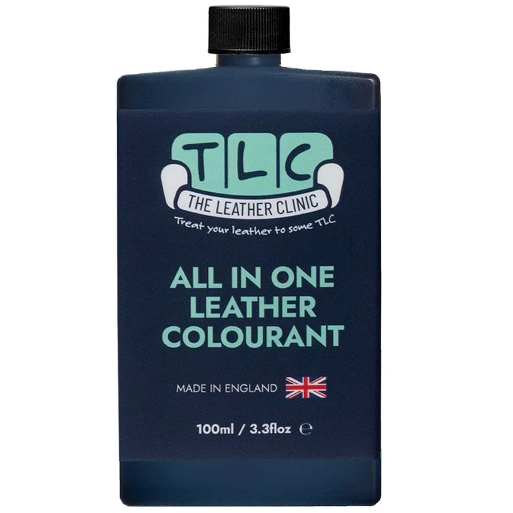 The Leather Clinic All in One Leather Colourant | Self Seal Leather Dye Repair Paint | Recolour Furniture, Sofas, Car Seats (Dark Green, 100ml) — view 11