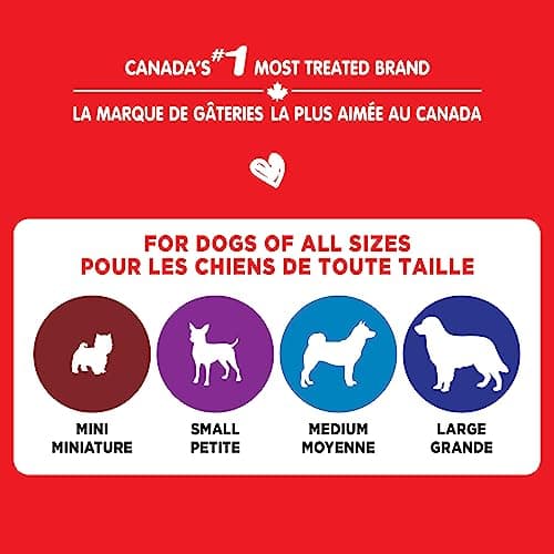 Milk-Bone Soft & Chewy Dog Treats, Tender Oven Baked Snacks Made with Tasty Wholesome Ingredients, Beef Steak Flavour, 708 g (Pack of 1) — view 4