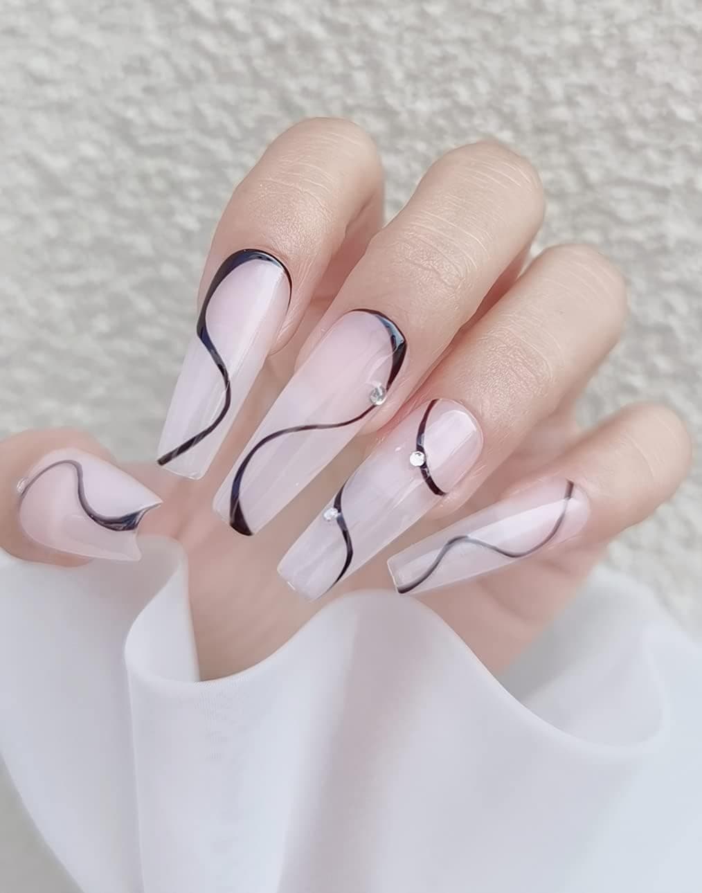 AIMEILI Esmaltes Semipermanentes de Uñas en Gel UV LED Gel de uñas Soak Off Transparente - Rose Nude (022) 10ml — view 7