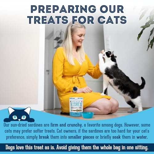 The Granville Island Pet Treatery Sardines for Dogs & Sardines for Cats (90g, Pack of 1) - Dehydrated Single Ingredient Dog Treats - All Natural Dog Treats, Grain Free – Dog Training Treats — view 4