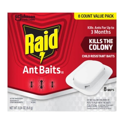 Raid Ant Killer Baits, Child Resistant Bug Killer for Indoor Home Use, 0.24 Oz, 8 Count — view 9