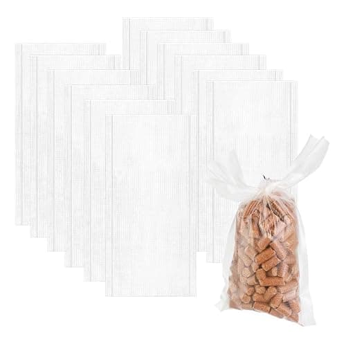 100 Pieces of 70mm X 140mm Water-Soluble PVA Bagged Carp Fishing Bait Pellets, Solid Bag Set, Quick-Dissolving Fishing Bait Bag, Suitable for Carp Fishing Bait Filling and Fishing Bait Delivery