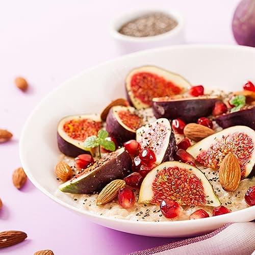 Yupik Organic Black Chia Seeds, 1 kg, Gluten-Free, GMO-Free, Kosher, Vegan, Raw Plant-Based Superfood, Rich in Fiber, Source of Omega-3, Perfect for Smoothies, Salads & Chia Pudding, Gels Easily — view 4