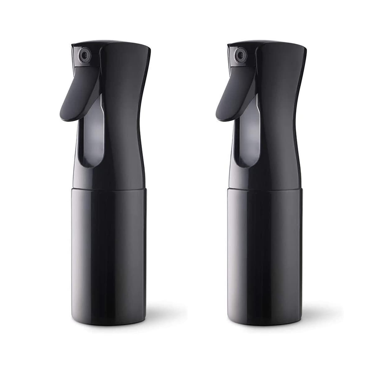Uervoton Hair Spray Bottle, Continuous Ultra Fine Mist Water Sprayer, Empty Refillable Bottle for Hairstyling, Salon, Skincare, Plants, Pets & Cleaning, 210ml, Black — view 19