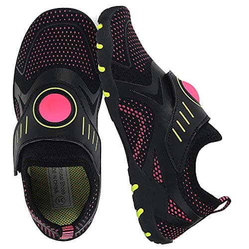 MAYZERO Kids Water Shoes Boys Girls Aqua Socks Non-Slip Quick Dry Swim Shoe Barefoot Beach Pool Shoes (Little Kid/Big Kid) — view 3