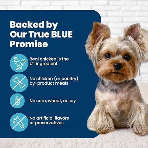 Blue Buffalo Life Protection Formula Chicken & Brown Rice Small Bite Adult Dry Dog Food, Supports Immunity with Antioxidant-Rich LifeSource Bits, Promotes Healthy Muscles, Skin & Coat Health, 15 lbs. — view 6