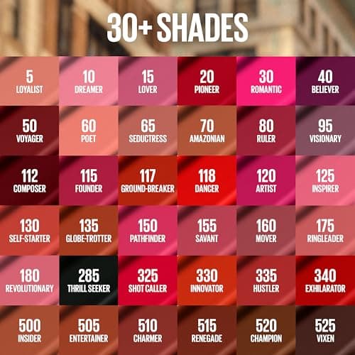 Maybelline New York SuperStay Matte Ink Liquid Lipstick, Amazonian, 0.17 fl. oz., 5 ml (Pack of 1) — view 4