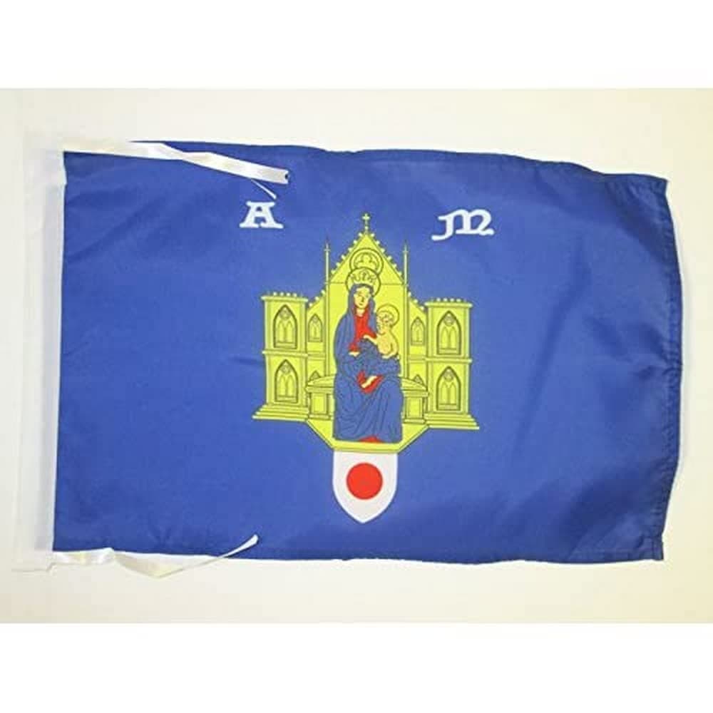 AZ FLAG Bandera de ESPAÑA SIN Armas 45x30cm - BANDERINA ESPAÑOLA SIN Escudo 30 x 45 cm cordeles — view 446