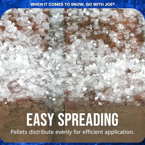 Snow Joe Snow & Ice Melter, Calcium Chloride Blend Pellets, Non-Staining Melt, 40 Lb Bag - Ice Remover for Driveway, Concrete, Sidewalk, and Outdoor Spaces — view 4