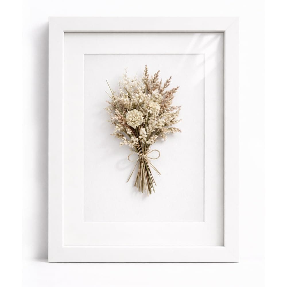 Enmarkalia - Marco de foto con Profundidad Tipo Vitrina 3D color Blanco - 40x40 cm con Paspartú Incluido – Marco Efecto Caja para Fotos, Recuerdos y Objetos. (Blanco X1 Ud., 40 x 40 cm)