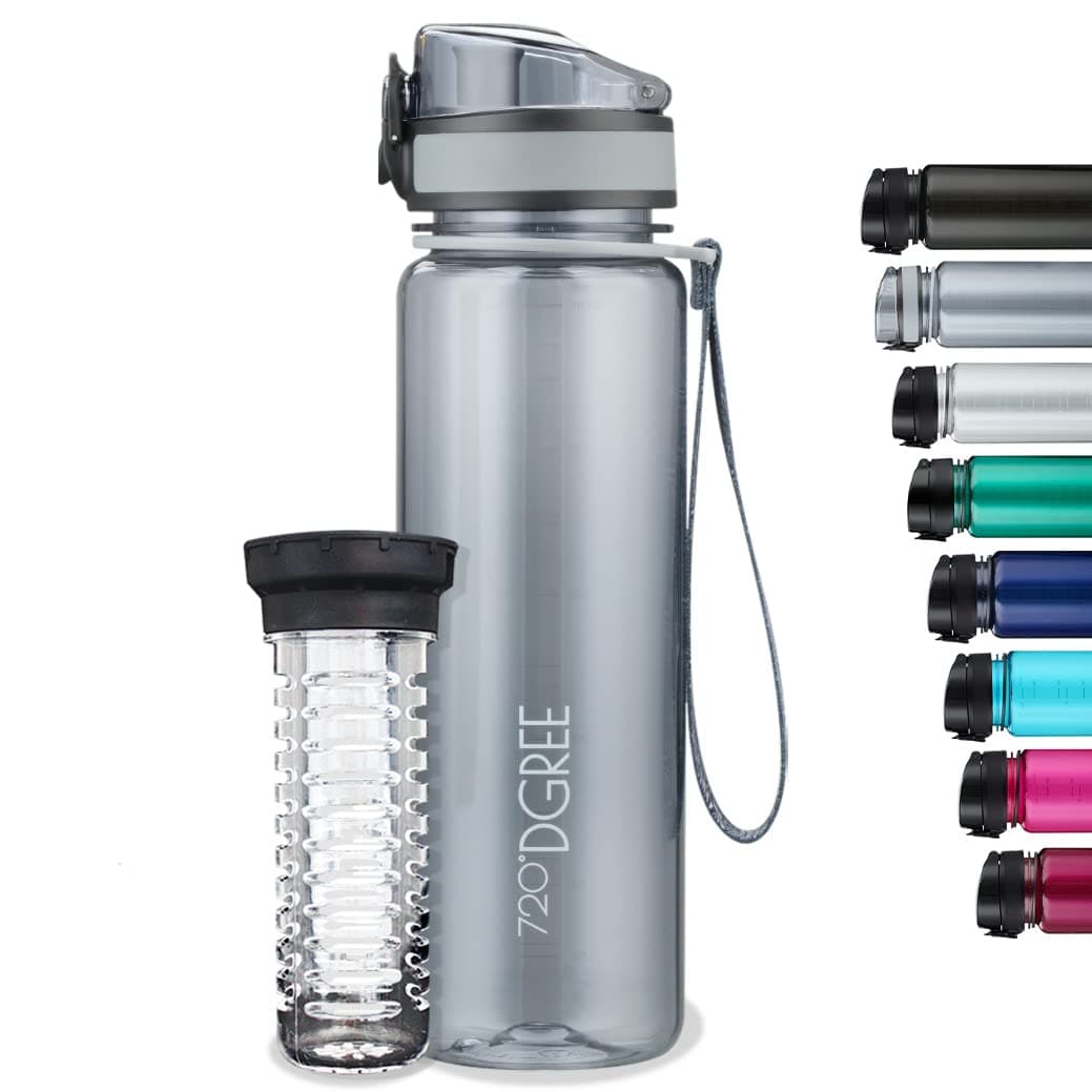 720°DGREE Botella de agua uberBottle – 1,5 litros, 1500ml | Novedosa botella deportiva | Sin BPA | Ideal para niños, fitness, deportes, fútbol, guardería, escuela, pequeños, antigoteo — view 265