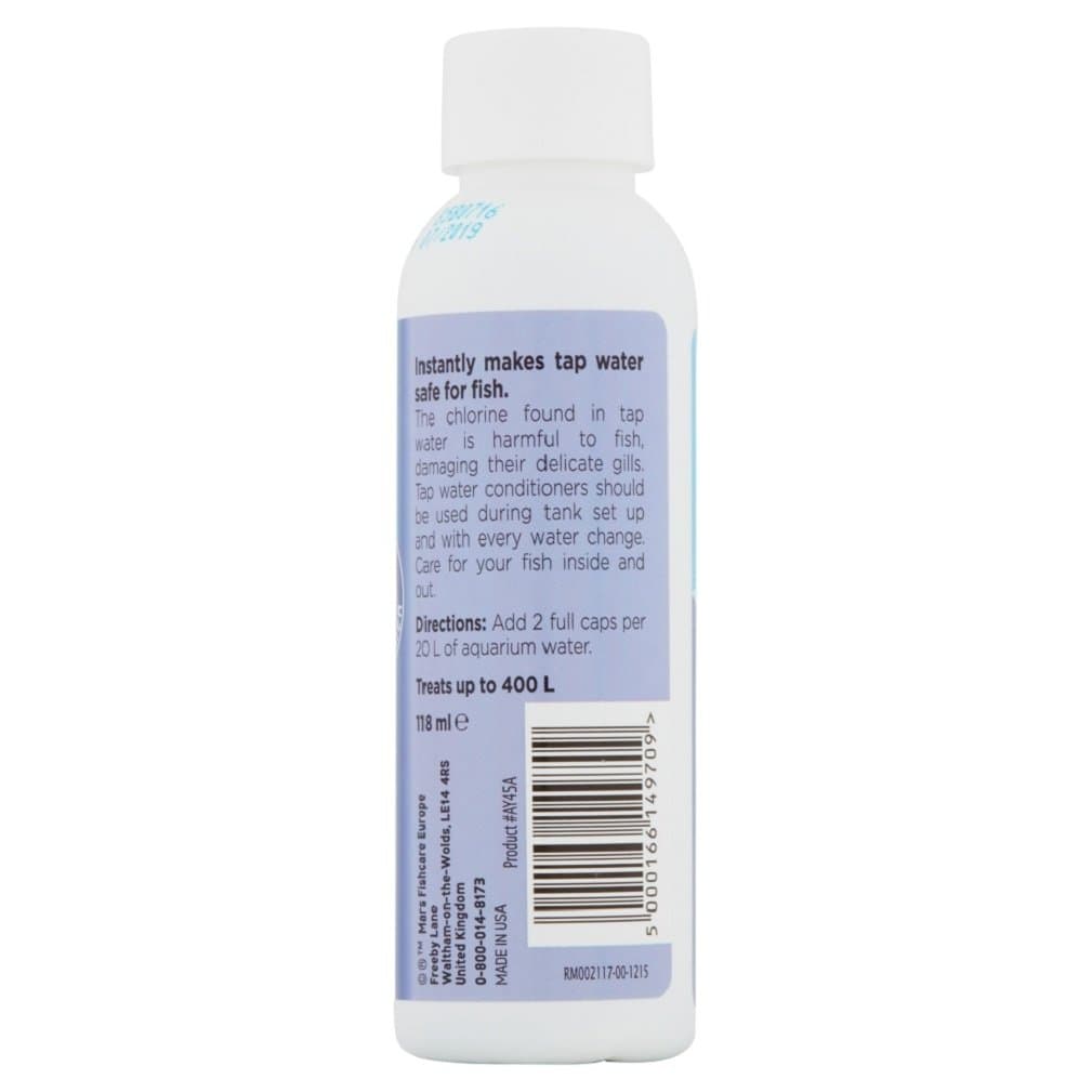 AQUARIAN TAP WATER SAFE, Aquarium Water Conditioner, 118 ml Bottle,White — view 3