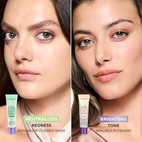 L'Oreal Paris Magic BB Cream, Hydrating Skin Beautifier & Color Changing Foundation, Light Coverage, Anti-Redness, 1 fl oz. — view 3