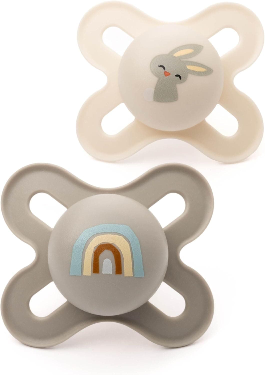 MAM Original Start Soothers | 0-2 Months | 2 Pack | Newborn Dummies | Comes in Dummy Steriliser Case | Sustainable Materials | Baby Accessories for Newborn | Buttercup/Cream (Various Designs) — view 16