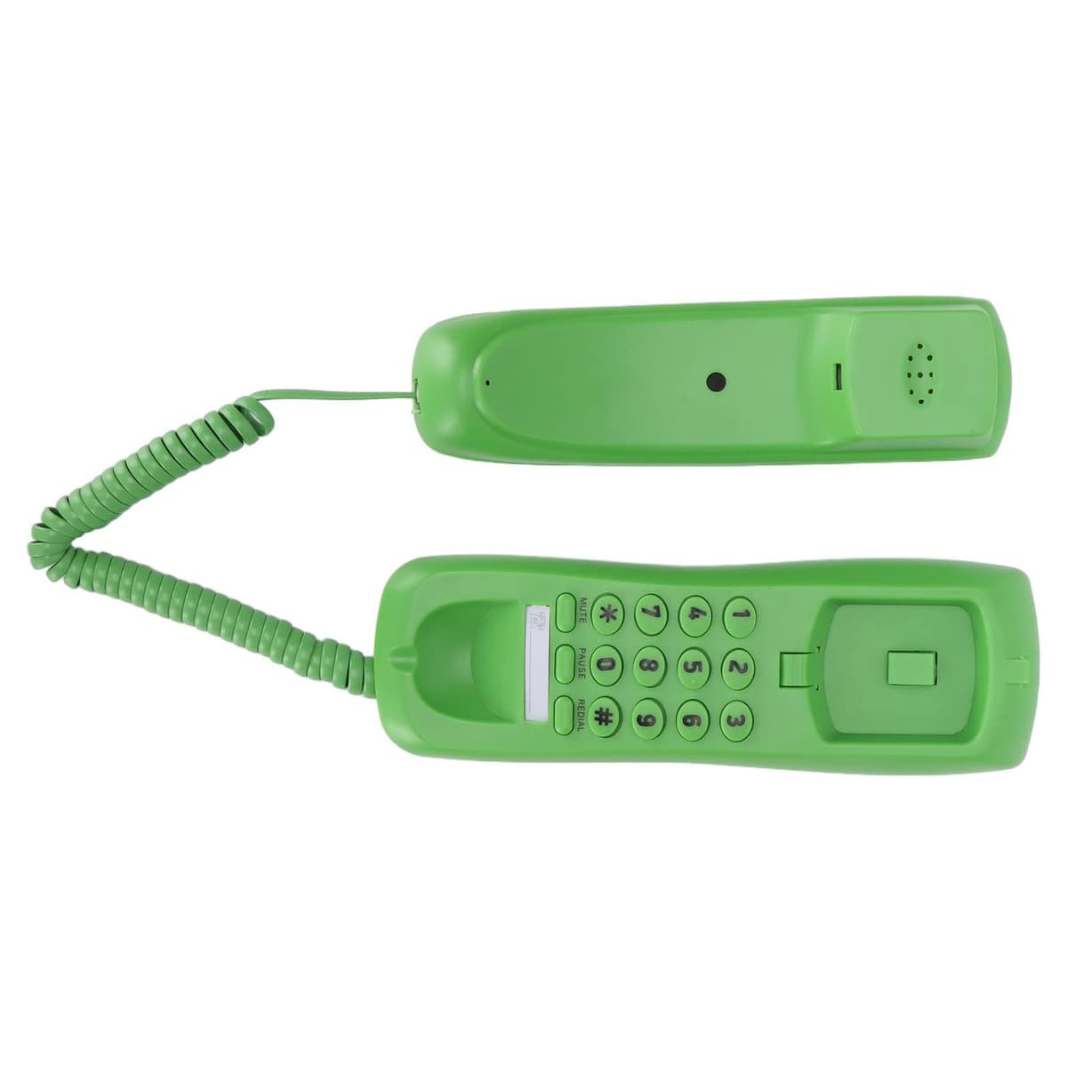 Generic Teléfono de Hotel Teléfono Compacto con Cable con Pausa Silenciosa y Rellamada para Oficina, Hogar, Hotel, de Escritorio de Línea Delgada para Pared de Escritorio, Material ABS para Sala de — view 4