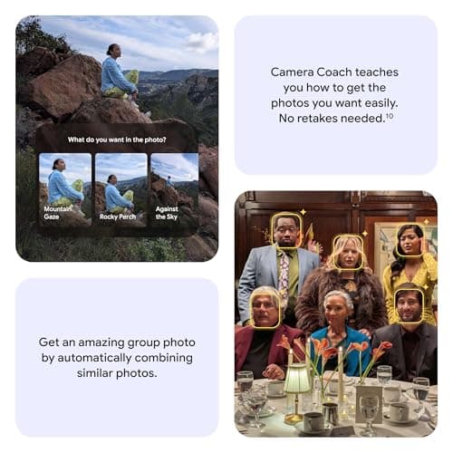 Google Pixel 10a - 30+ Hours Battery, Camera Coach, Gemini - Lavender 128GB — view 2