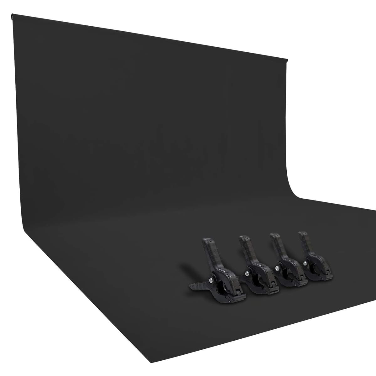Easy-Going 5Wx7L ft White Background Muslin Backdrop, Photo Studio, Collapsible High Density Screen for Video Photography and Television — view 22