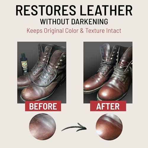 Bick 4 Leather Conditioner & Cleaner, Won't Darken Boots, Couch, Bags 8 oz — view 4