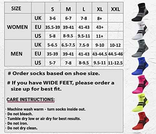 ZaTech Plantar Fasciitis Sock, Compression Socks. Heel, Ankle & Arch Support. (Black/Grey, X-Large) — view 5