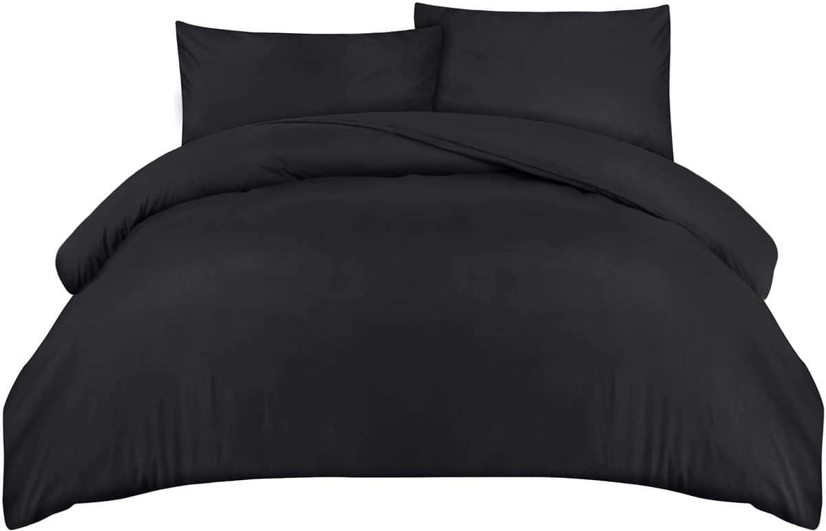 Utopia Bedding Duvet Cover Double - Soft Microfibre Polyester - Bedding Quilt Cover Set, with Pillow cases (Grey) — view 74