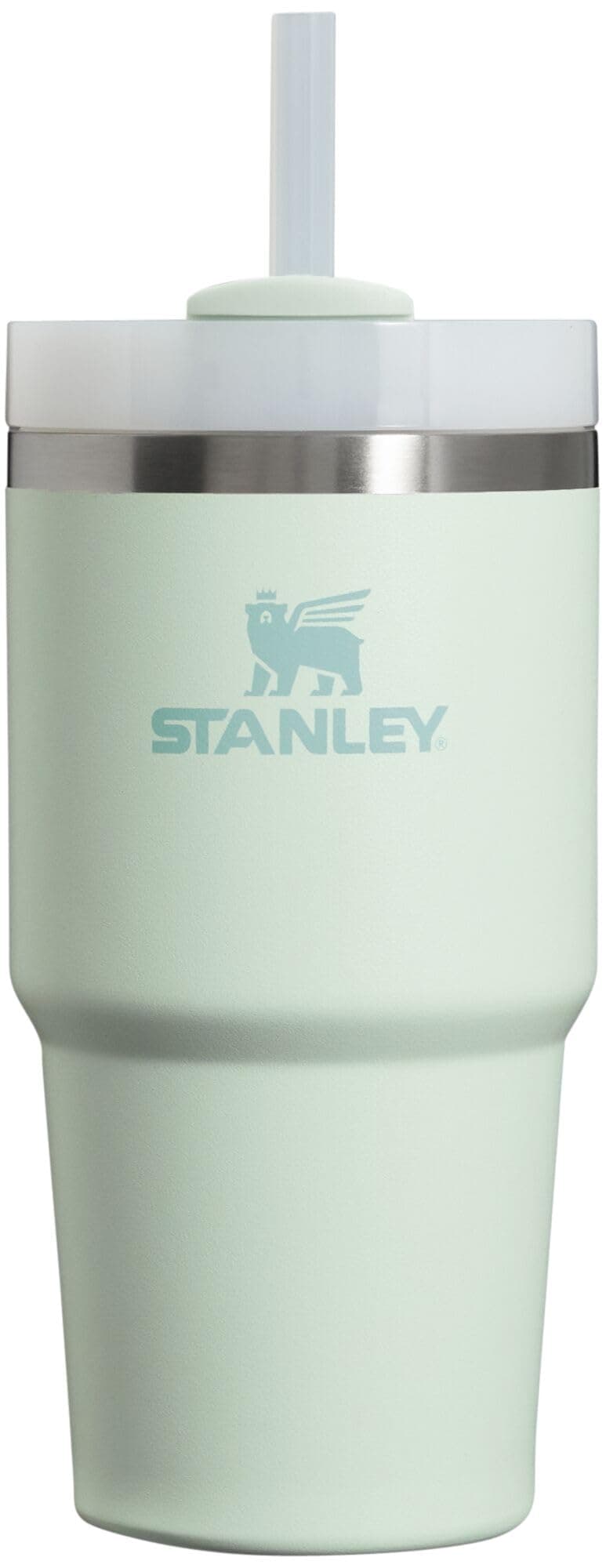 Stanley Quencher - Vaso H2.0 con mango - 1200 ml - Tapa de rosca con pajita incluida - Antifugas y portavasos de coche compatible para viajes - Vaso térmico de acero — view 63