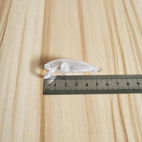 Jerkbait Fishing Lure Blanks, 20pcs Unpainted Crankbaits Blank Lures Set, Musky Lure Blanks,Fishing Hard Lures (3.8g/5cm) — view 4