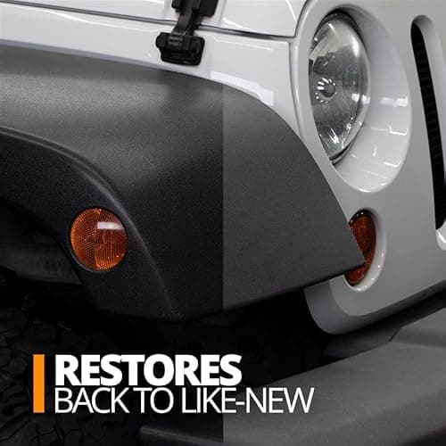 CERAKOTE Rapid Ceramic Plastic Restorer and Protectant Spray - 14 oz - 50+ Wash Rating - Restores Faded Black Trim and Bumpers - Non-Greasy Formula for Cars and Trucks — view 2