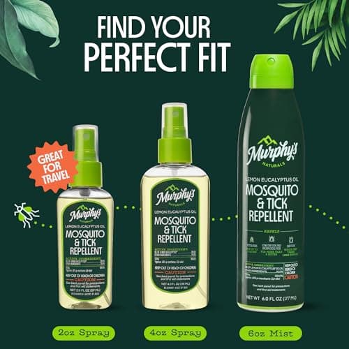 Murphy's Naturals Mosquito & Tick Bug Repellent Spray, 4 fl oz (Pack of 2) — view 4