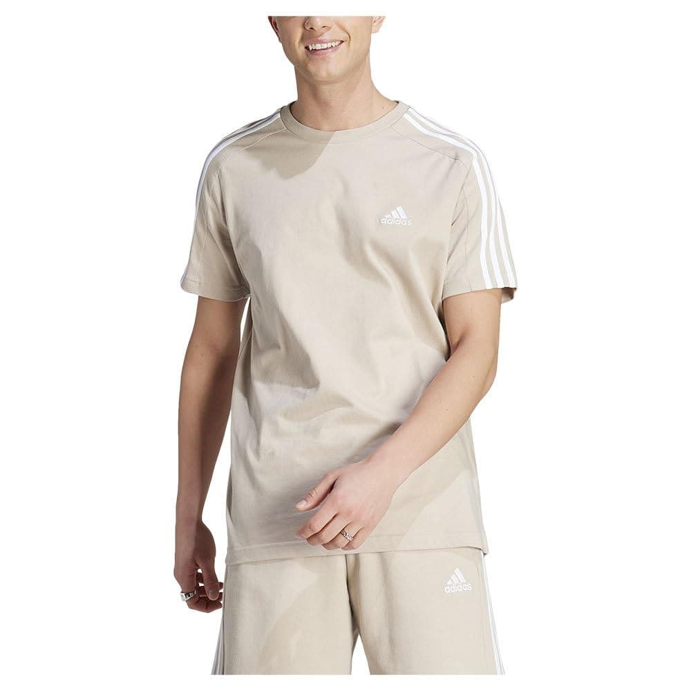 adidas Essentials Single Jersey 3-Stripes tee Camiseta de Manga Corta Hombre (Pack de 1) — view 20