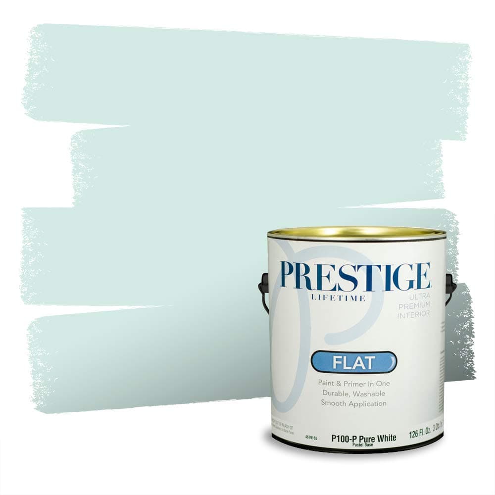 PRESTIGE Paints Interior Paint and Primer In One, 1-Gallon, Semi-Gloss, Comparable Match of Valspar* Dewdrop* — view 234