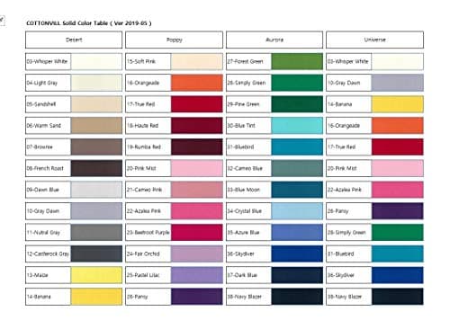 COTTONVILL 20COUNT Cotton Solid Quilting Fabric (10inch square, 13-Maize) — view 2