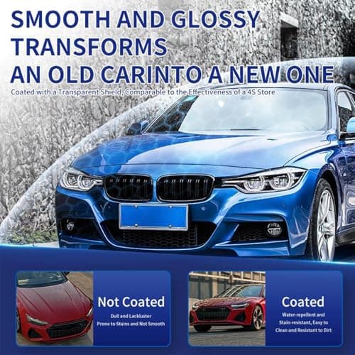 EZGHAR Sopami Car Coating Spray, Quick Effect Coating Agent, Persistent Type, Liquid Glass Coatings For Cars, Multifunctional Coat Renewal Agent Spray (2 PCS) — view 4