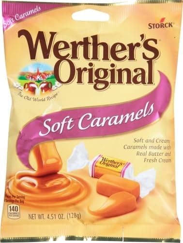 WERTHER'S ORIGINAL SOFT CARAMELS 4.51oz PACKAGE — view 3