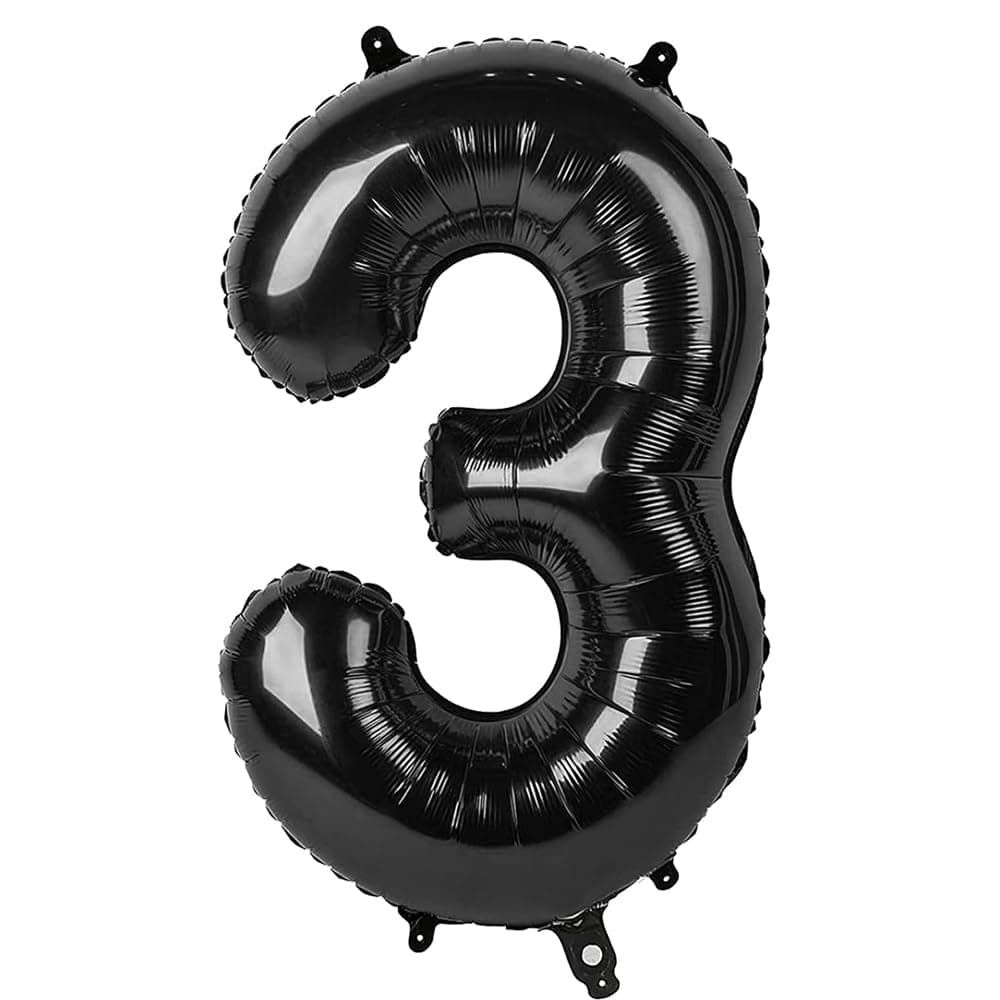 Foil Globo Número 5 Azul 40" (101cm), Inflable Helio o aire, Gigante Numeros 0-9, 10-19, 20-29, 30-100, Grande Globos Decoración para La Boda Aniversario y Cumpleaños Fiestas — view 300