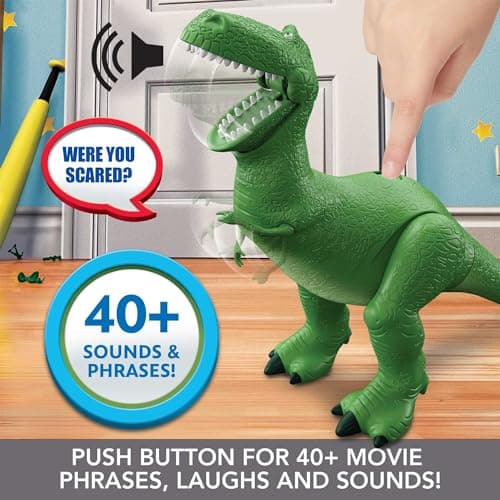 Mattel Disney and Pixar Toy Story Roarin’ Laughs Rex — view 2